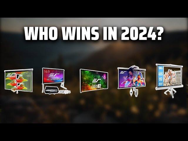 The Best Projector Screen in 2024 - Must Watch Before Buying!