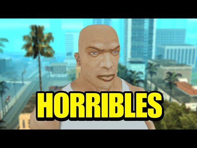 Los PEORES MODS que EXISTEN de GTA SAN ANDREAS