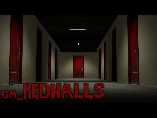 GMOD VR: Exploring gm_Red_Halls (What's behind each door?)