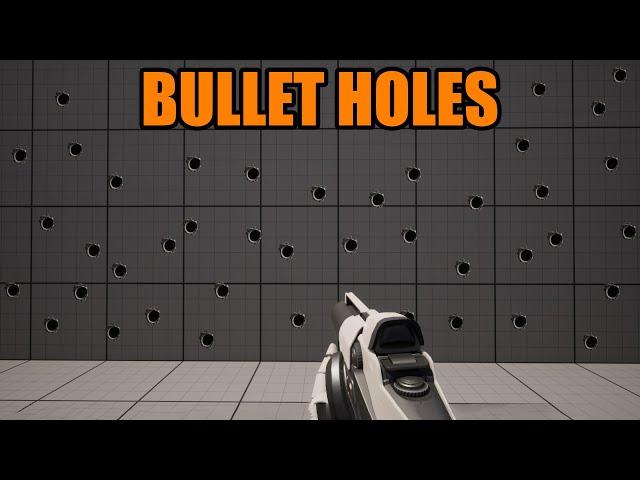 How To Create Bullet Holes In Unreal Engine 5 (Tutorial)