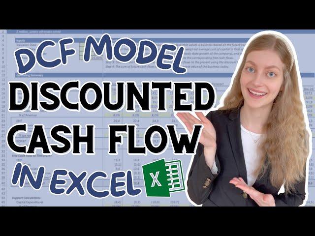 Discounted Cash Flow | DCF Model Step by Step Guide in Excel with FREE DOWNLOAD