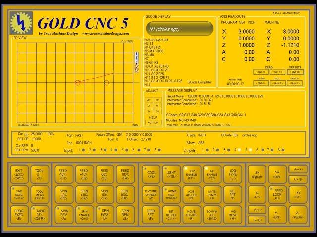 GoldCNC5 Testing AutomationDirect.com Servo and Stepper Motors.