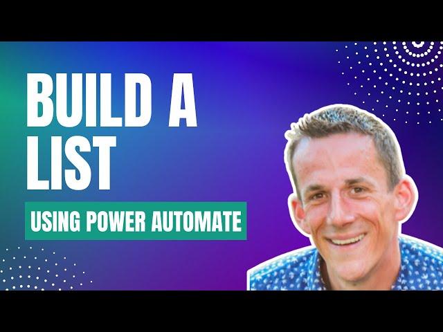 Create a SharePoint List quickly | Power Automate