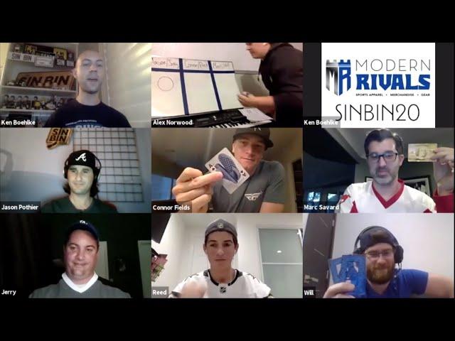 SinBin Virtual Game Show: Connor Fields, Marc Savard