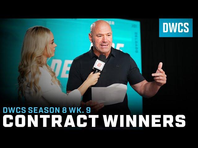 Dana White Announces UFC Contract Winners | DWCS - Season 8, Week 9