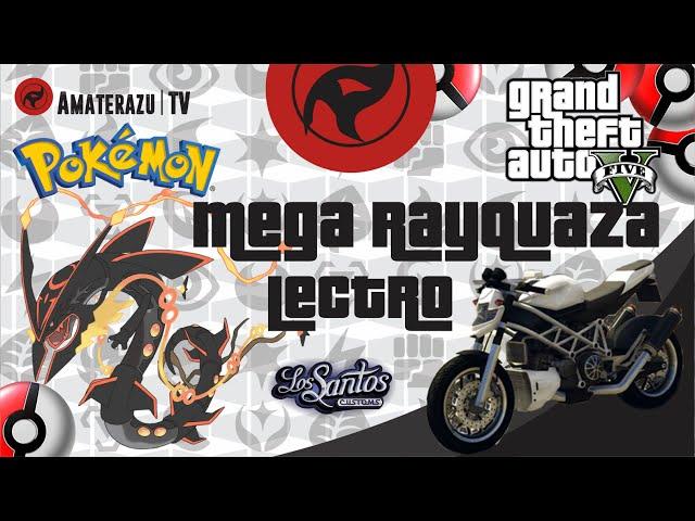 POKEMON + GTA V #03 Pinturas Especiais!! Rayquaza!! MEGA COBRÃO SHINY!!!