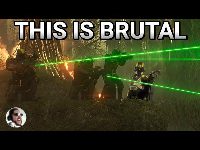 Playing Helldivers 2 The Way The Devs Intended is Brutal...