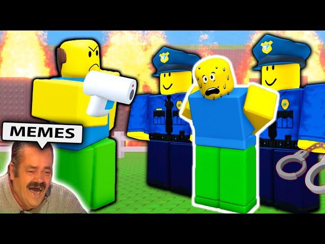 Roblox NEED MORE HEAT Funny Moments (NEW ENDINGS) | BACON STRONG PLAYS ROBLOX SKIP SCHOOL