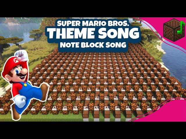 Mario Bros. - Super Mario Bros. Theme | Minecraft Note Block Song