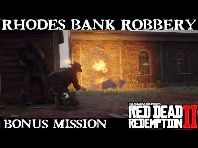 Special Rhodes Bank Robbery Mission with Charles and Uncle | Red Dead Redemption 2