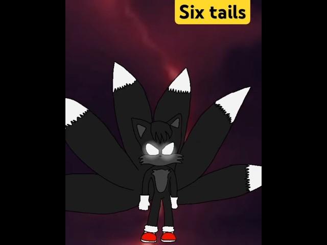 Six Tails First Transformation/ Six Tails vs Sonic.Exe