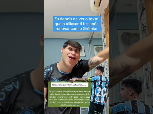 Te amo Villa #gremio #gustavobuarque #futebol #fy