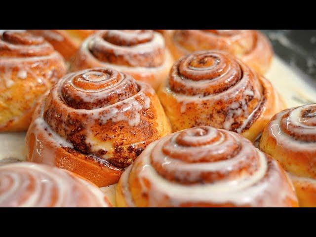 Amazing Cinnamon Rolls  Cinnabon Recipe  Easy and very Tasty