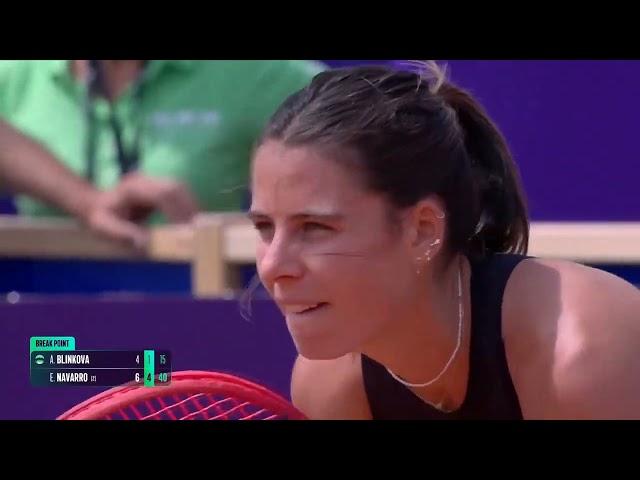 Emma Navarro vs. Anna Blinkova 2025 Internationaux de Strasbourg  WTA  Highlights WTA  Tour