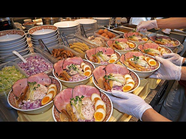 This is legendary ramen!! Original Japanese ramen with plenty of meat - TOP 3 / Korean street food