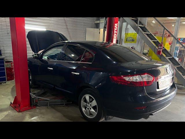 Замена масла в вариаторе Renault Fluence jatco jf011e