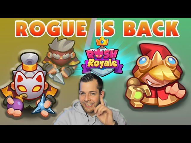 It's Rogue rock | Rogue vs Riding Hood | Rush Royale