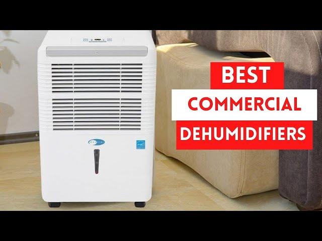 Top 5 Best Commercial Dehumidifiers (2021 Reviews Updated)