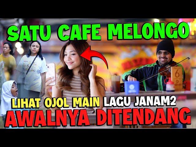 Satu Cafe Melongo Melihat Ojol Main Lagu Ini || Padahal AWALNYA DI TENDANG