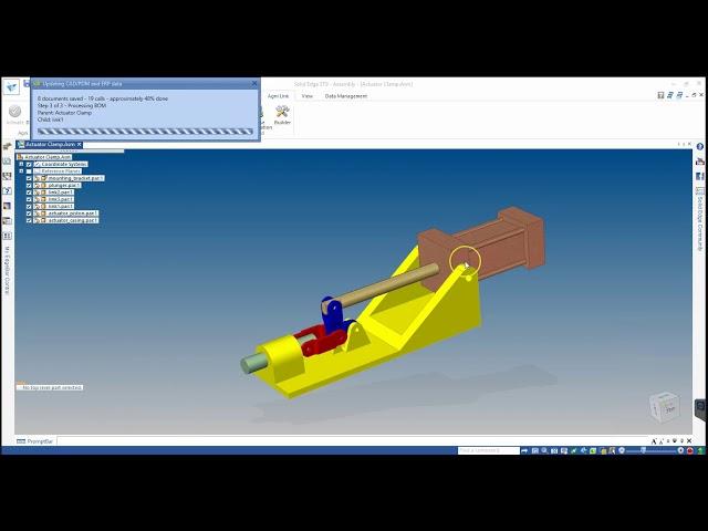 CAD PDM PLM ERP bidirectional, real-time integration - 3-minute Demo Video