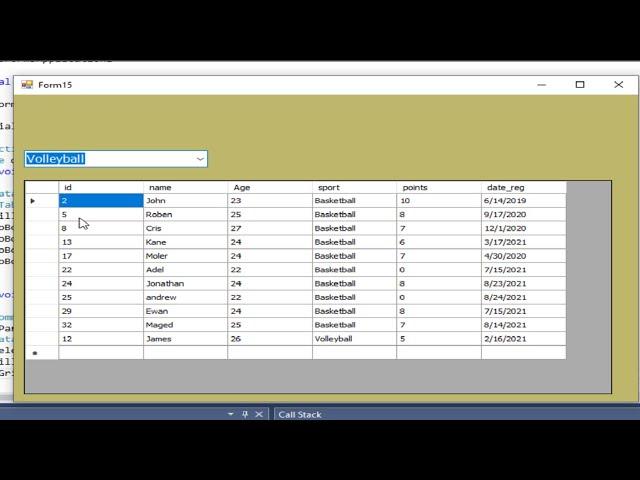 How to add results more than search when filter datagridview based on combobox in  C#