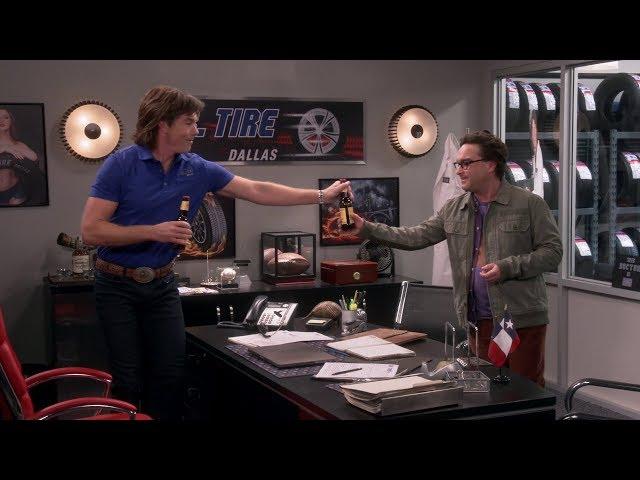 GEORGIE and LEONARD share a BEER - The Big Bang Theory