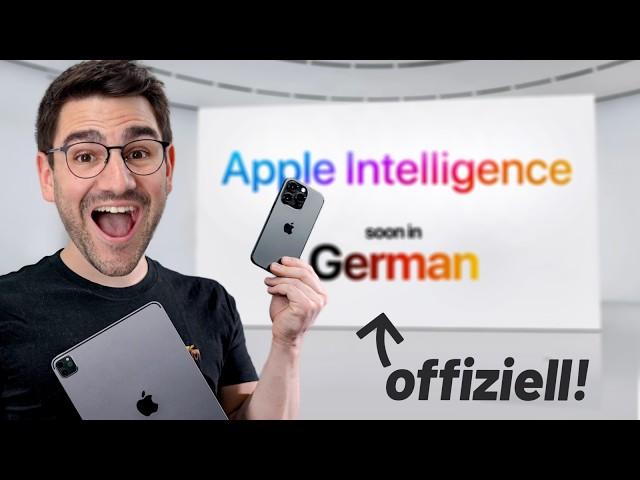 Apple Intelligence jetzt doch auf Deutsch!