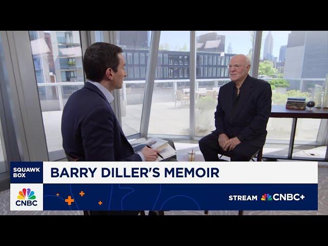 Barry Diller on writing his new memoir: It's a good cracking story if I could tell it