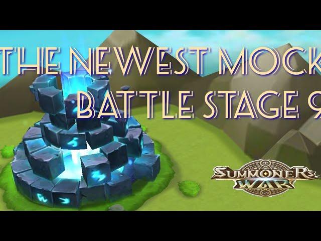 Summoners War : The Newest Mock Battles Stage 9 !!!