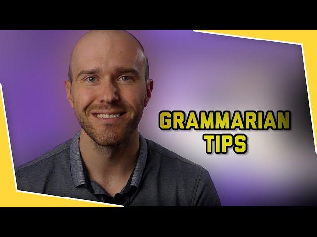 How to take on the GRAMMARIAN Role at a TOASTMASTERS Meeting