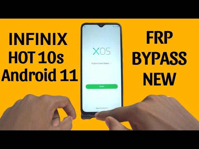 Infinix Hot 10s FRP Bypass Android 11 (X689B) Without PC