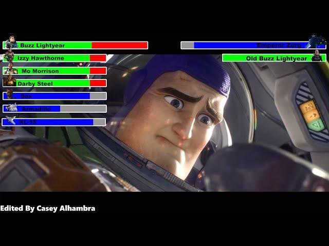 Lightyear (2022) Final Battle with healthbars 2/2 (100K Subscribers Special)