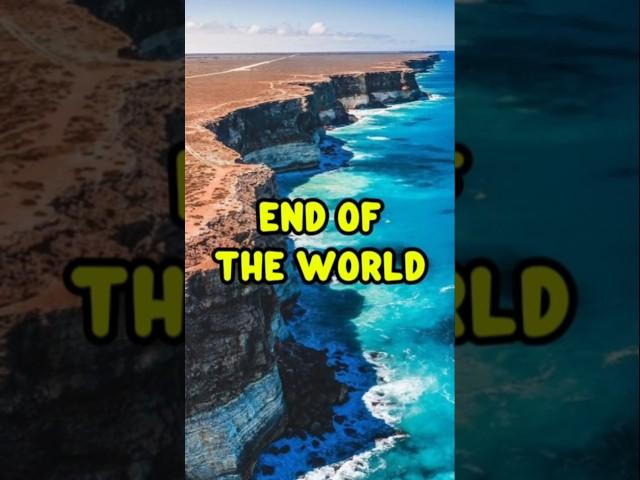 Bunda Cliffs Nullarbor Plain: End Of The World