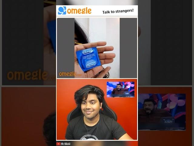 Wait for End  DureX Protection ️ #omegle #shorts #omeglefunny #mrnikhil #youtubeshorts #viral