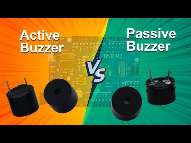 Difference between Active Buzzer and Passive Buzzer