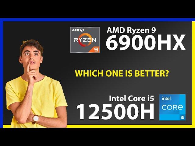 AMD Ryzen 9 6900HX vs INTEL Core i5 12500H Technical Comparison