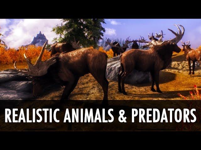 Skyrim Mod: Realistic Animals and Predators