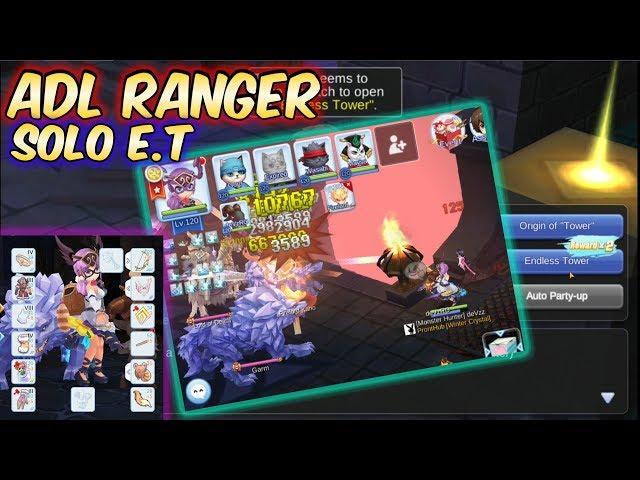 ADL Ranger Solo Endless Tower 2x Drop Flr. 70-100 | Ragnarok Mobile Eternal Love