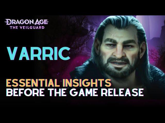 What you MUST know about Varric | Character analysis | before The Veilguard