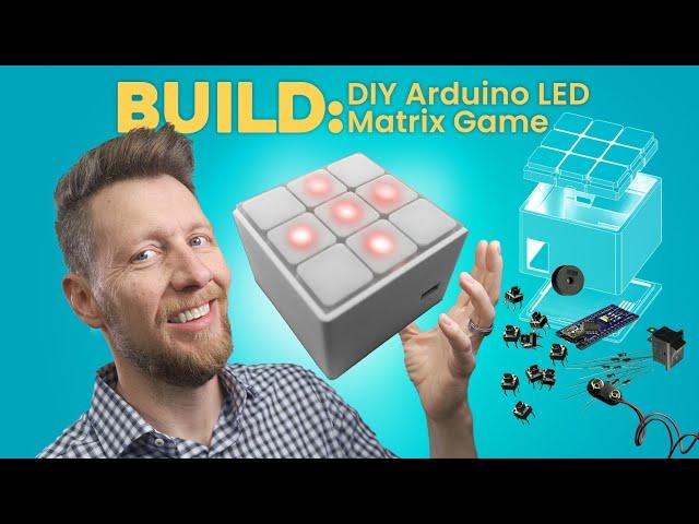 Arduino DIY Matrix Light Game: Build & Code with Keypad Library