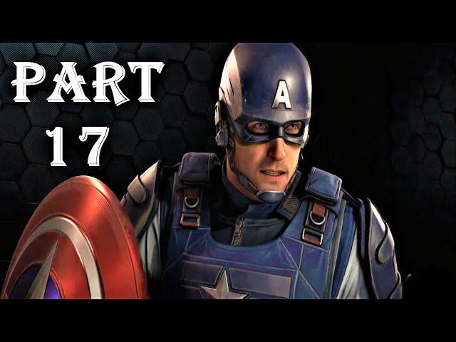 MARVEL'S AVENGERS Gameplay Walkthrough part 17 - CAPTAIN AMERICA - FULL GAME (No Commentary)