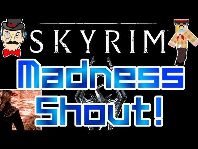 Skyrim Mods - MADNESS SHOUT Mod ! Wabbajack Effect !