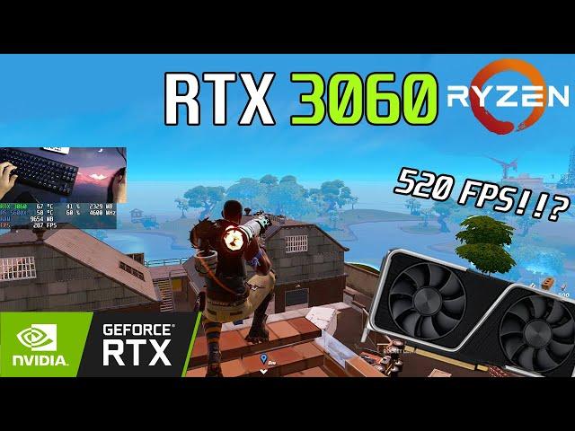  RTX 3060 + R5 5600X  Fortnite SEASON 5 · RANKEDS · COMPETITIVE SETTINGS