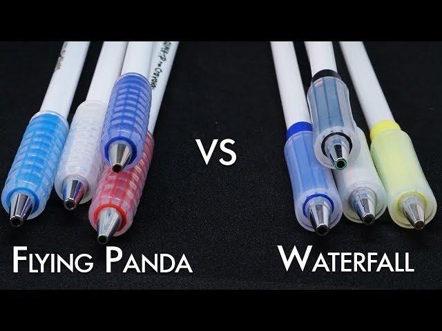 COMPARISON of FLYING PANDA VS WATERFALL MOD - 2 PEN SPINNING MODS AND REVIEW