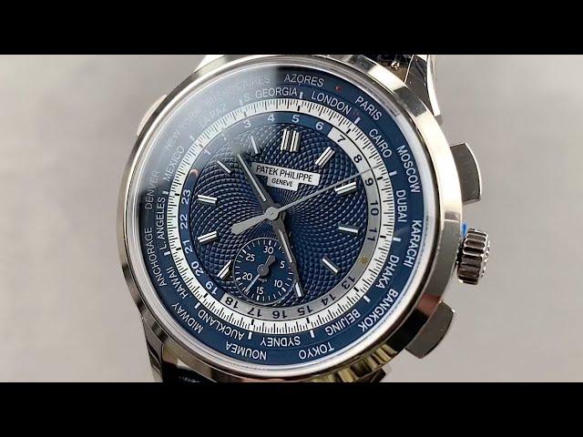 Patek Philippe 5930G-010 World Time Chronograph Patek Philippe Watch Review