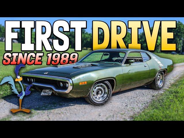 Will It DRIVE After 35 Years? FORGOTTEN 1971 Plymouth Roadrunner! Part 2