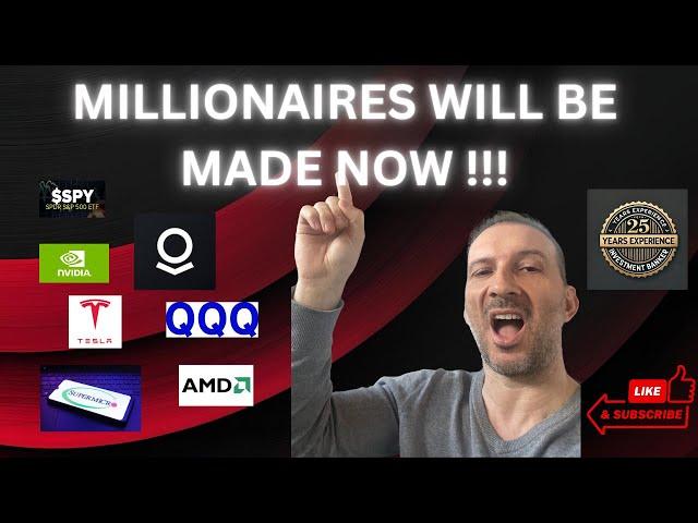 URGENT:  MILLIONAIRES WILL BE MADE NOW !!!