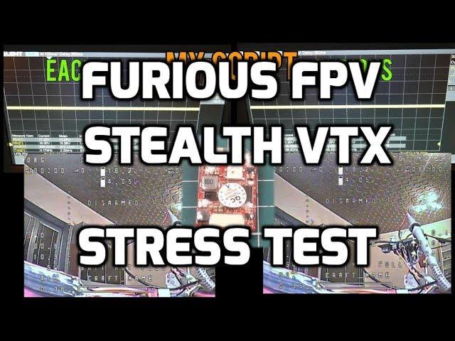 Furious FPV Stealth Long Range VTX Review // Yes Noise Test