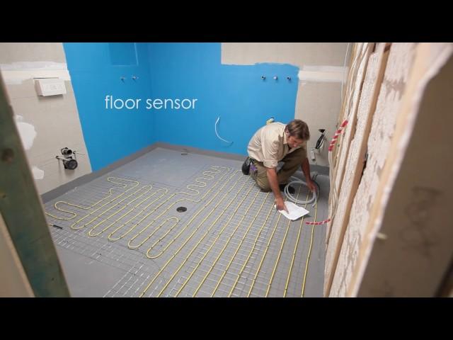 Comfort Heat Australia - How to install In-screed electric floor heating in a bathroom