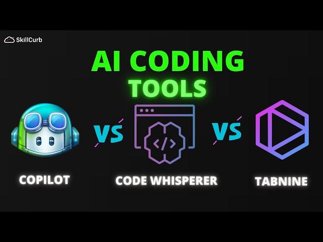 Compare AI Coding Tools Github Copilot Vs Tabnine vs CodeWhisperer [ Hands on Lab]